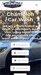 Mobile Screenshot of championhandcarwash.com